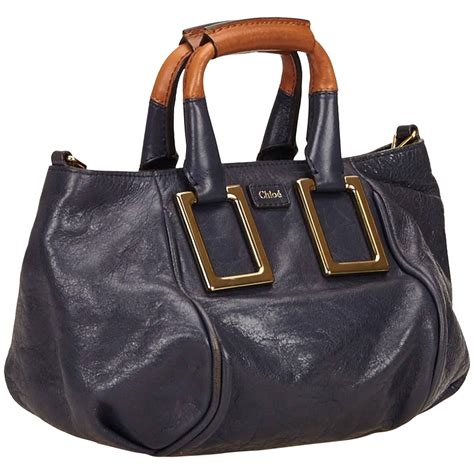 chloe bag black leather|chloe leather handbags.